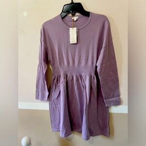 State Cashmere Comfort Fit Long Sleeve Gathered Waist. Girls size 11